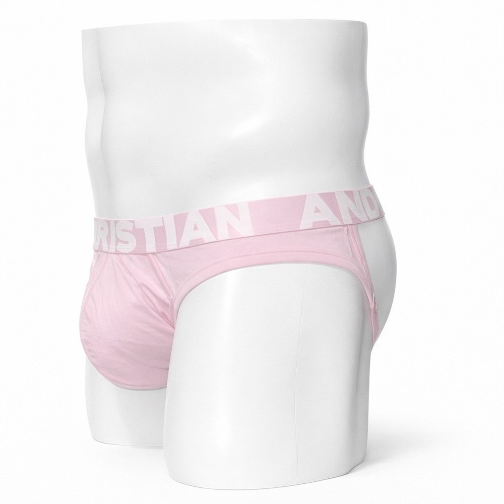 Andrew Christian Large (35-38) THICK Jock Pink Almost Naked Cotton 93329 NWT